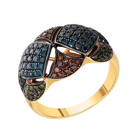 Кольцо из желтого золота