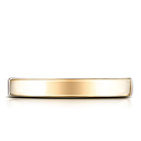 Кольцо обручальное из желтого золота