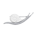 Брошь из серебра