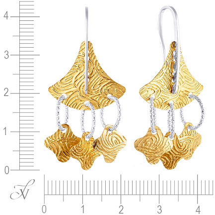 Серьги из серебра