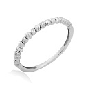 Кольцо из белого золота