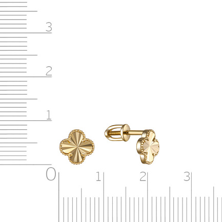 Серьги Пусеты