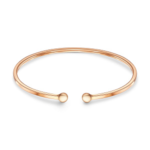 Браслет декоративный из красного золота