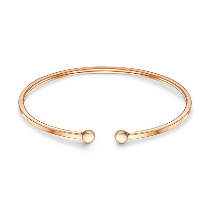 Браслет декоративный из красного золота