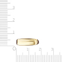 Кольцо из желтого золота