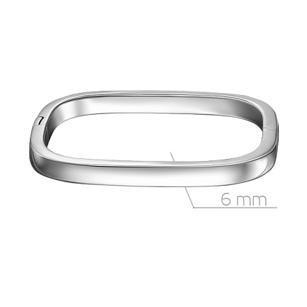 Браслет декоративный из серебра