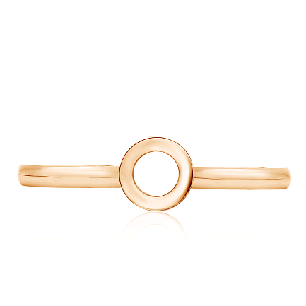 Кольцо из красного золота