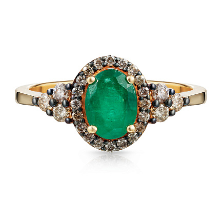 Кольцо из желтого золота