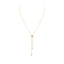 Колье из красного золота с бриллиантами