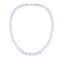 Бусы из красного золота с жемчугом