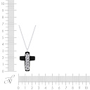 Колье из серебра с эмалью