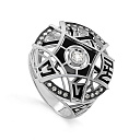 Кольцо из белого золота