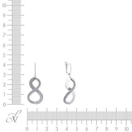 Серьги из серебра