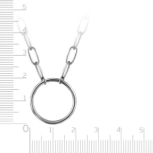 Колье из серебра