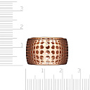 Кольцо из красного золота