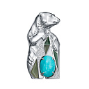 Брошь из серебра