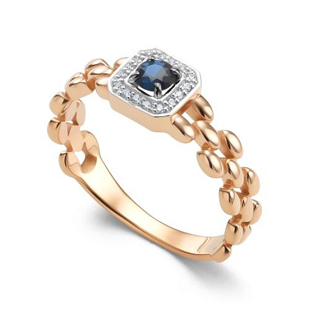 Кольцо из красного золота