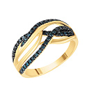 Кольцо из желтого золота