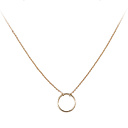 Колье из желтого золота