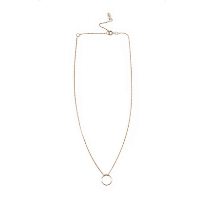 Колье из желтого золота