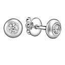 Серьги Пусеты