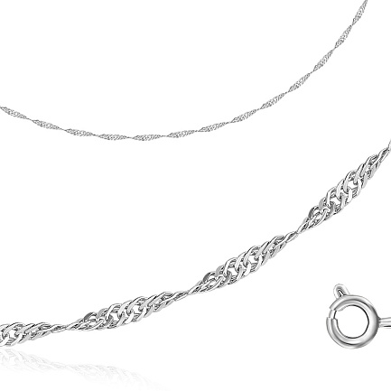 Браслет автомат из серебра, плетение двойное панцирное