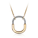 Колье из желтого золота с бриллиантами