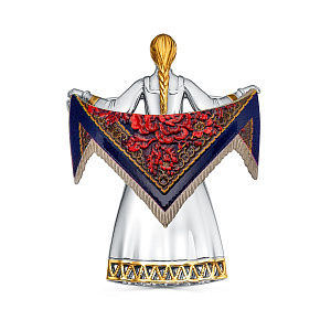 Брошь из серебра