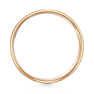 Кольцо обручальное с алмазной гранью