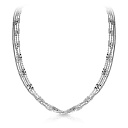 Колье из серебра