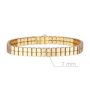 Браслет декоративный из серебра