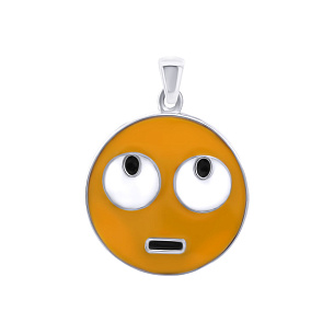 Подвеска из серебра с эмалью