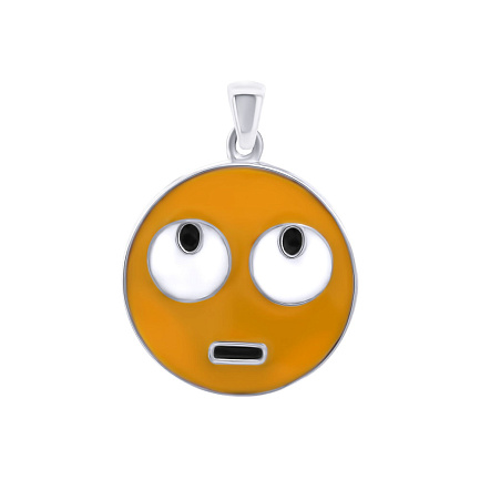 Подвеска из серебра с эмалью