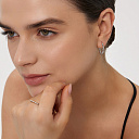 Серьги из белого золота