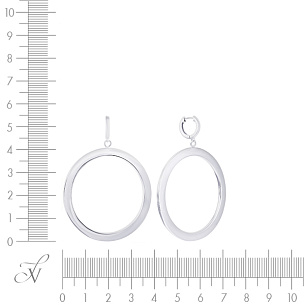 Серьги из серебра