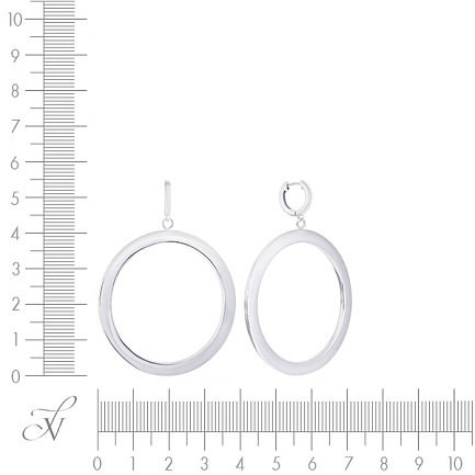 Серьги из серебра