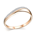 Кольцо из красного золота