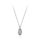 Колье из белого золота с бриллиантами