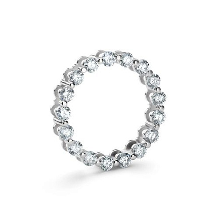 Подвеска из белого золота