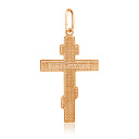 Крест из красного золота