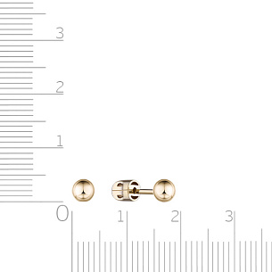 Серьги Пусеты