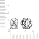 Серьги Конго