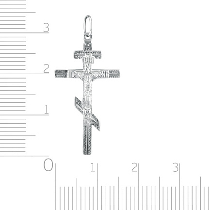 Крест из серебра
