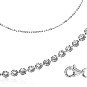 Цепь декоративная из серебра