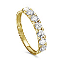 Кольцо из желтого золота с бриллиантами