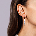 Продевки из красного золота с бриллиантами, перламутром