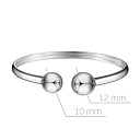 Браслет декоративный из серебра