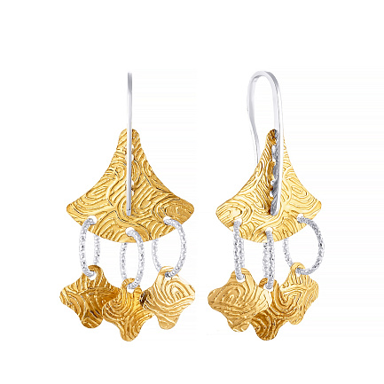 Серьги из серебра