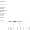 Кольцо из серебра с позолотой