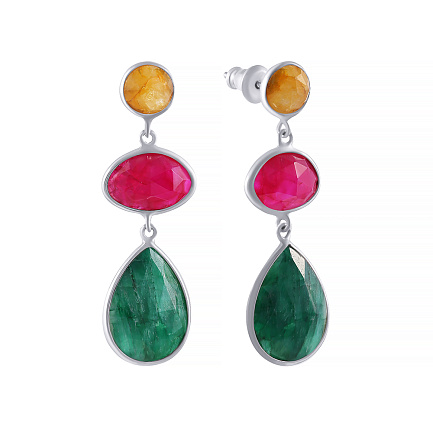 Серьги Пусеты